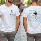 2025 Father's Day Shirt Funny Gift for Dad Fashion Casual Tops Summer Short Sleeve T-shirts Man Trendy Cool Dads Club T-shirt