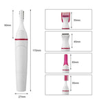 5 In 1 Set Women Epilator Female Eyebrow Trimmer Lady Shaver Hair Removal Shaver Machine Face Depilador Bikini Depilatory Tool