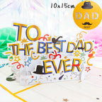 3D Creative Bouquet Gift Card for Mother Father Wife Friends Blessing Card Gift for Mothers Fathers Day Thank You Greeting Cards