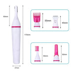 5 In 1 Set Women Epilator Female Eyebrow Trimmer Lady Shaver Hair Removal Shaver Machine Face Depilador Bikini Depilatory Tool