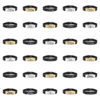 Father's Day Gifts Inspirational Quote Bracelets Stainless Steel Wristband Family Bracelets Adjustable Bracelet for Father